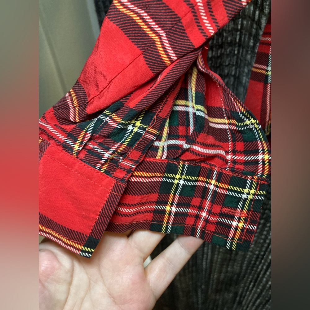 Pendleton Red and Green Plaid Shirt - Picture 4 of 11